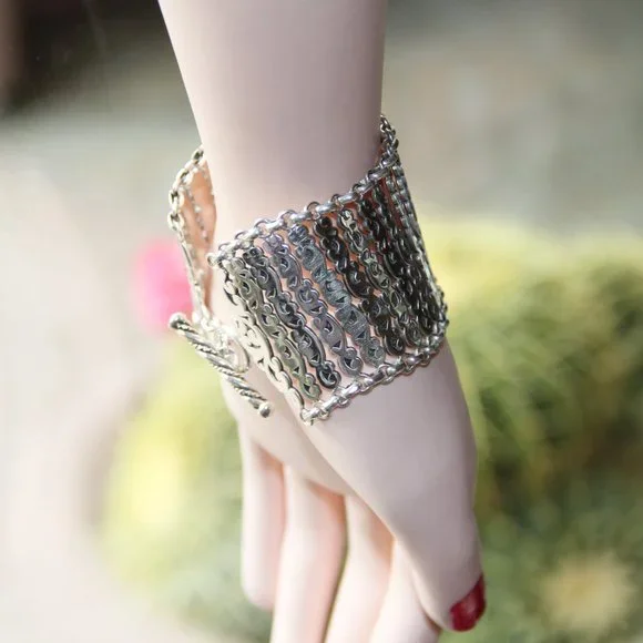 Lois Hill Sterling Silver Scroll Link Bracelet - Picture 11 of 13